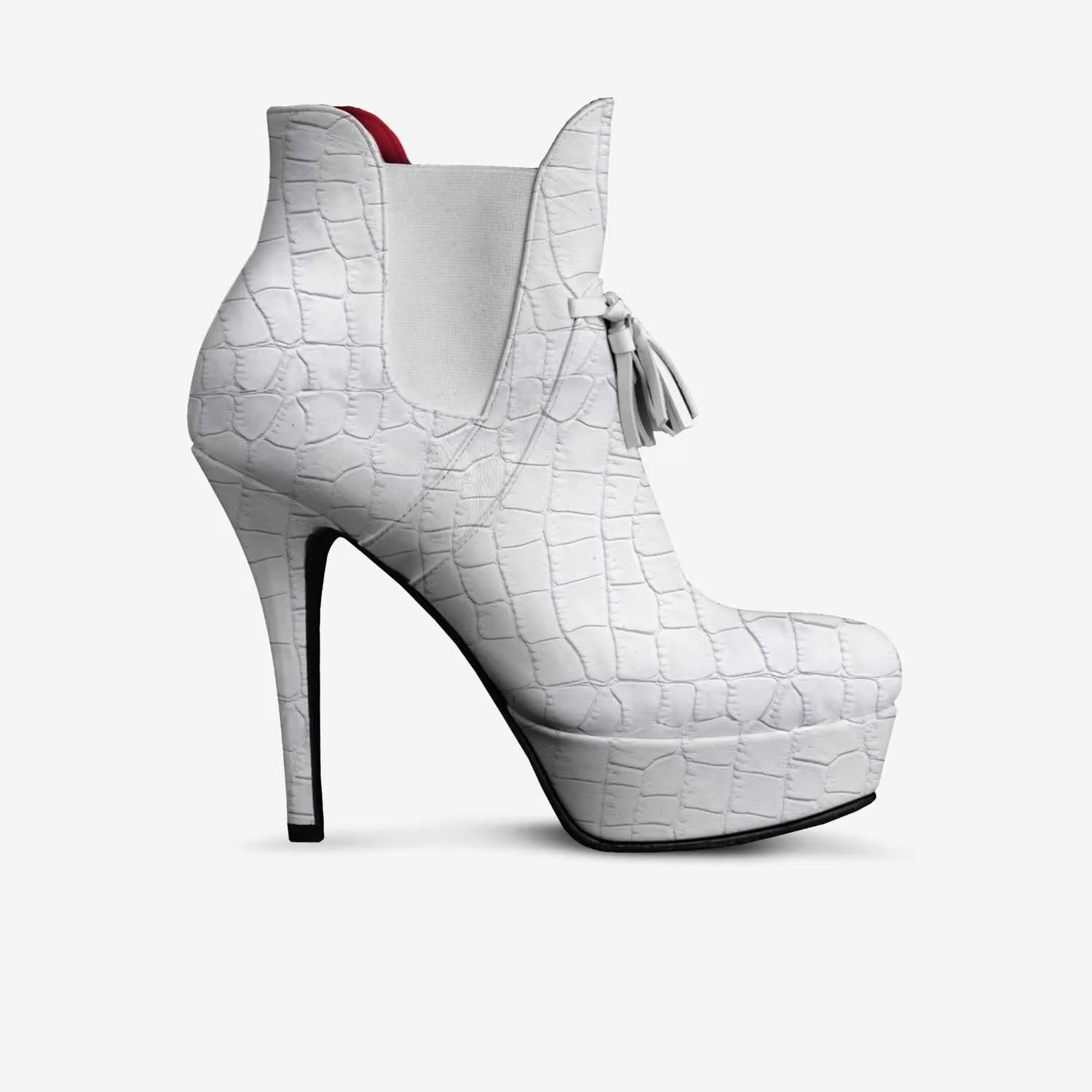Ms. Casper Tassel Platform Pump – Italian-Made High Heel by Bullish Boutique