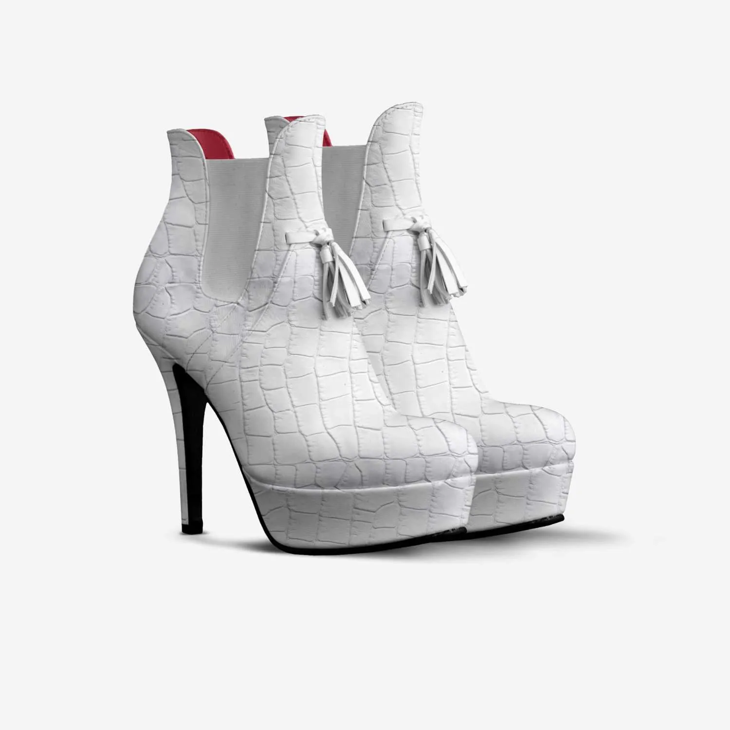 Ms. Casper Tassel Platform Pump – Italian-Made High Heel by Bullish Boutique