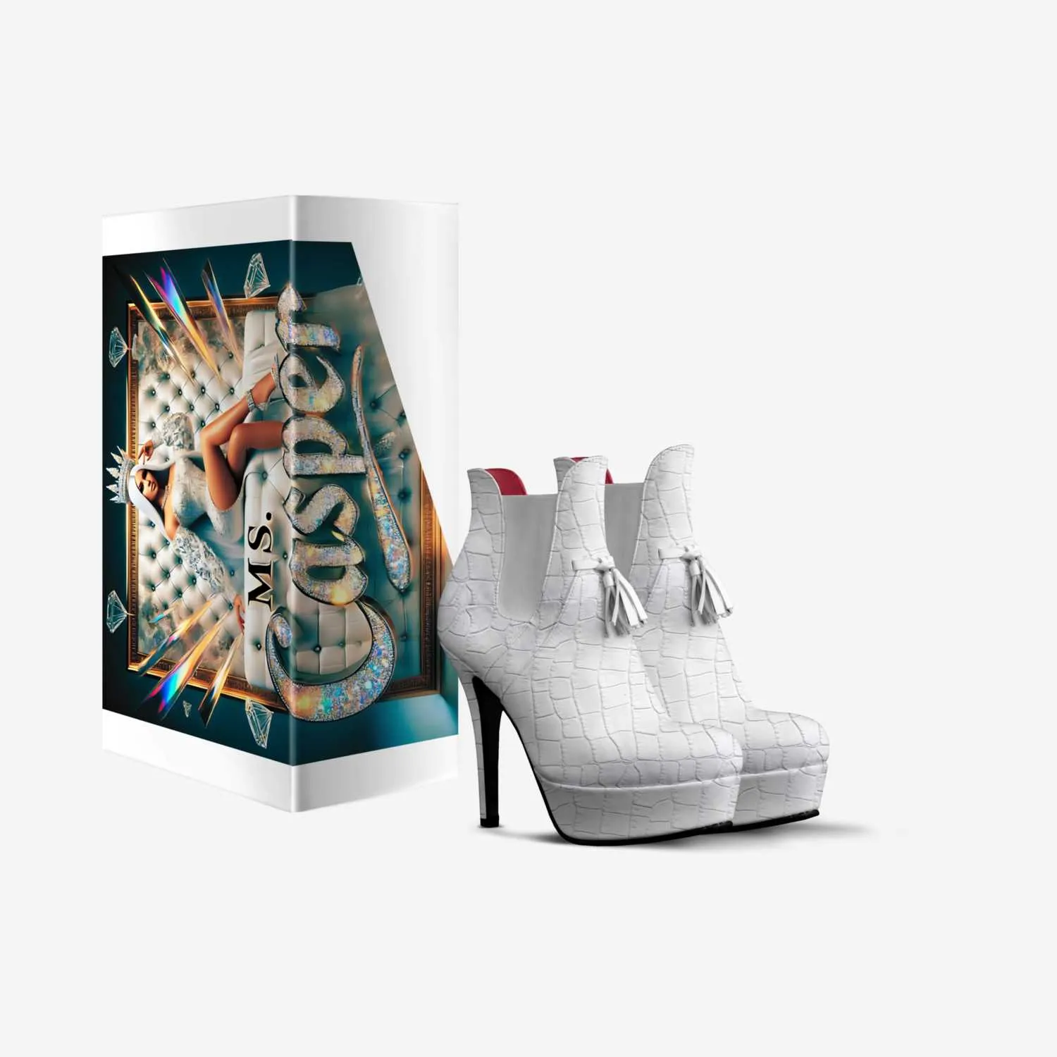 Ms. Casper Tassel Platform Pump – Italian-Made High Heel by Bullish Boutique