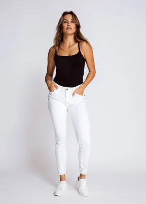 Nova White Jeans
