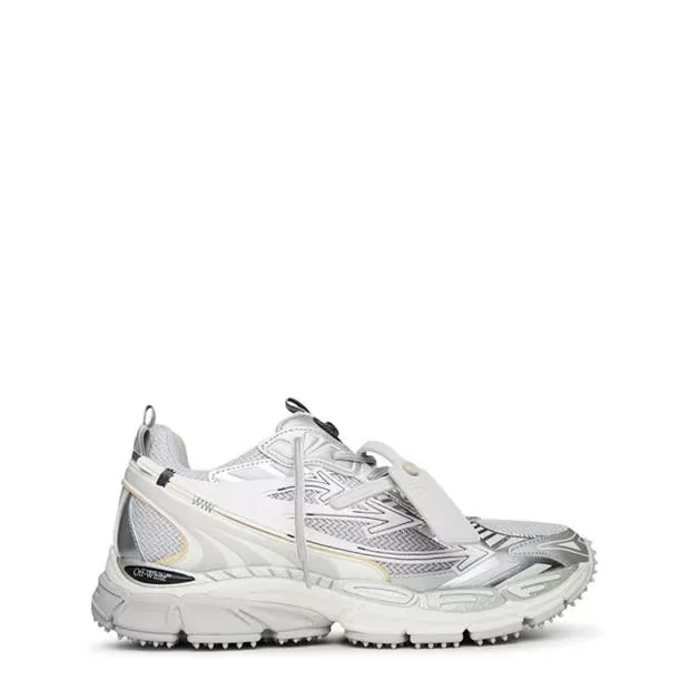 Off White Be Right Back Trainers Grey/Silver