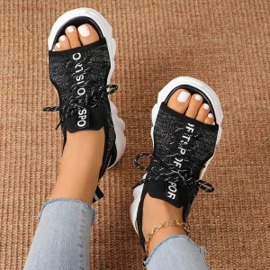 Open Toe Platform Sandals