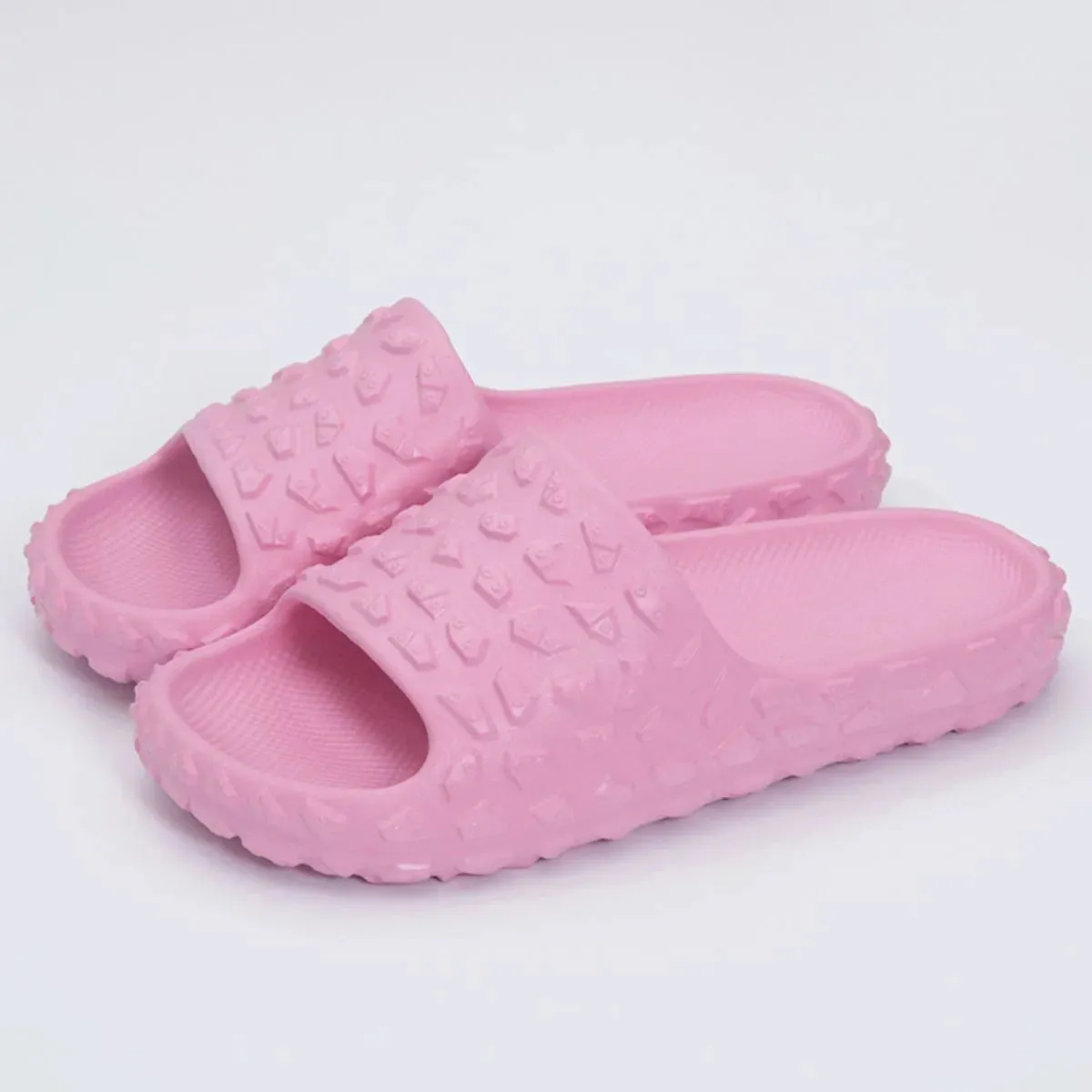 Open Toe Platform Slippers