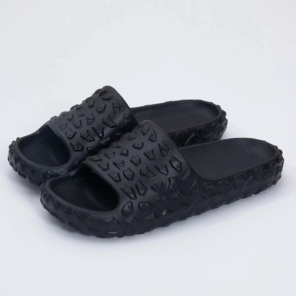 Open Toe Platform Slippers