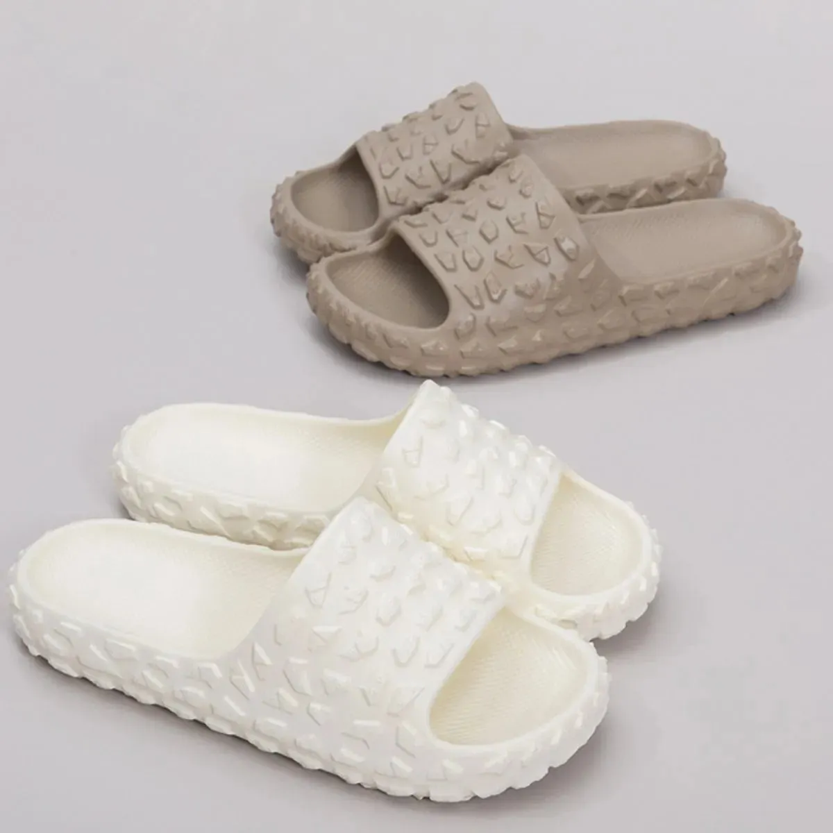 Open Toe Platform Slippers