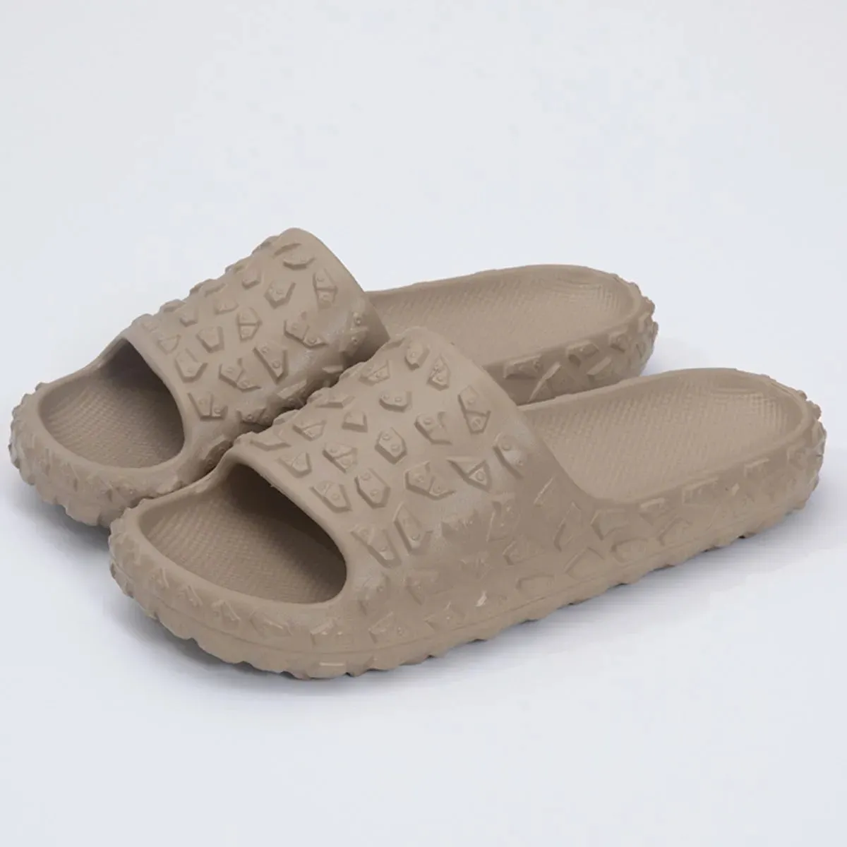 Open Toe Platform Slippers
