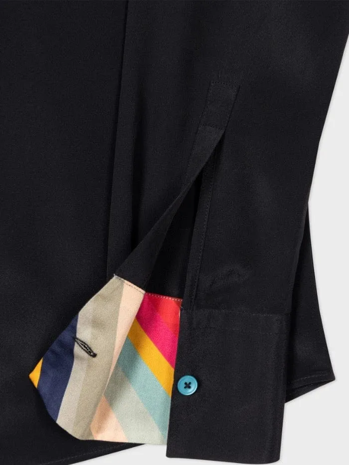 Paul Smith T Black Multi Coloured Button Long Sleeved Shirt W2R-019B-J30847 79