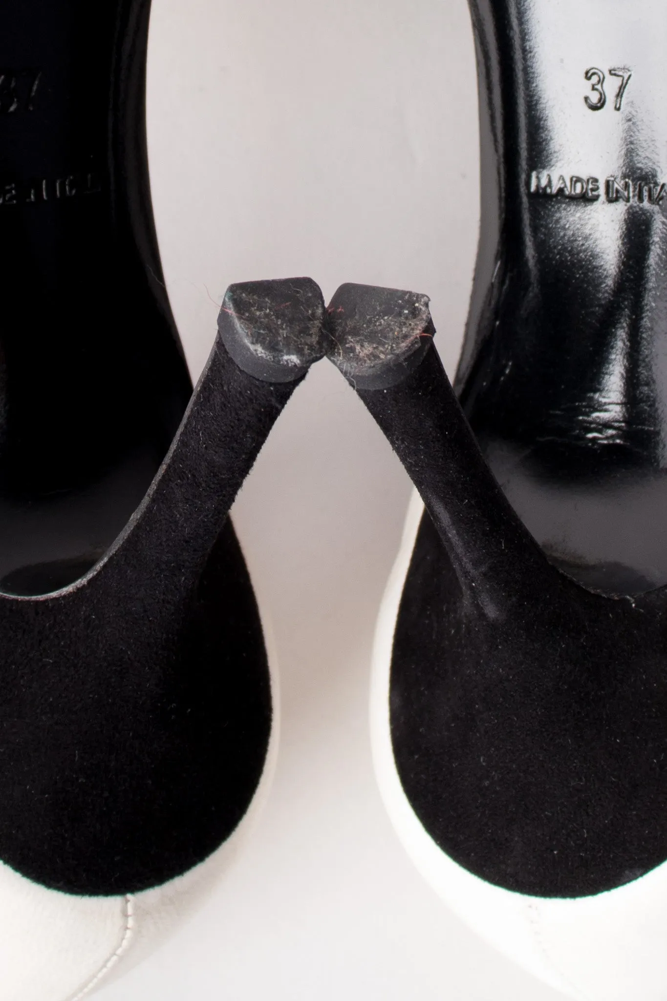 Pearl Trim D'Orsay Heels