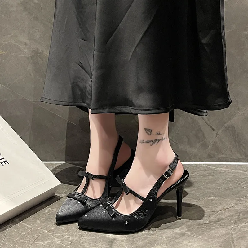 Point Toe Stiletto Pumps