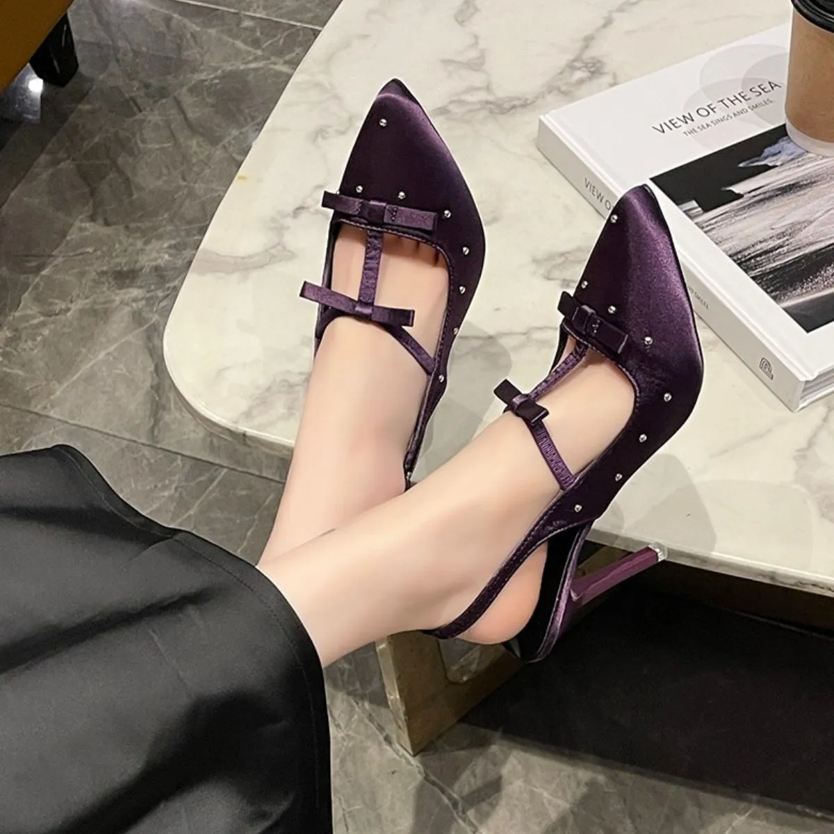 Point Toe Stiletto Pumps