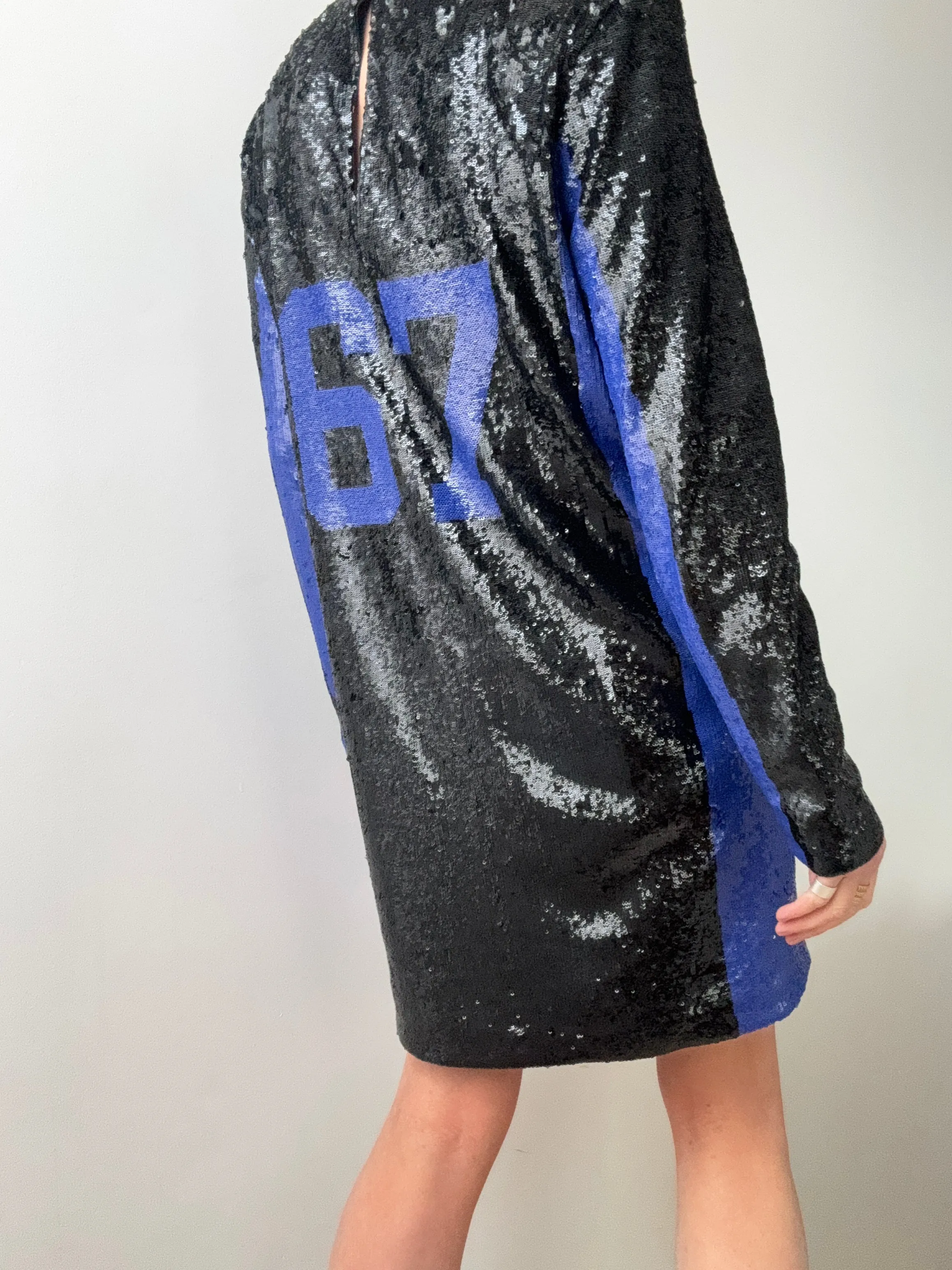 Ralph Lauren Sequin Polo Shift Dress