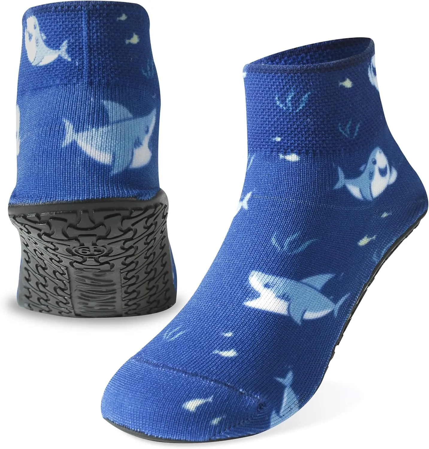 RANDY SUN Barefoot Quick-Dry Sand Beach Socks, Breathable Seamless Yoga Sock With TPE Sole