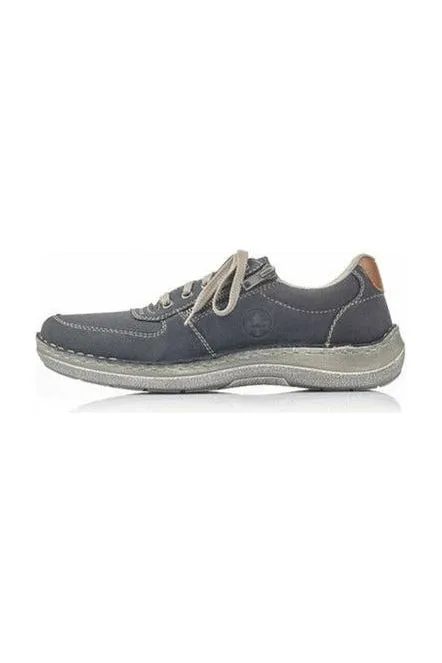Rieker 03030-14 Mens shoe in Blue
