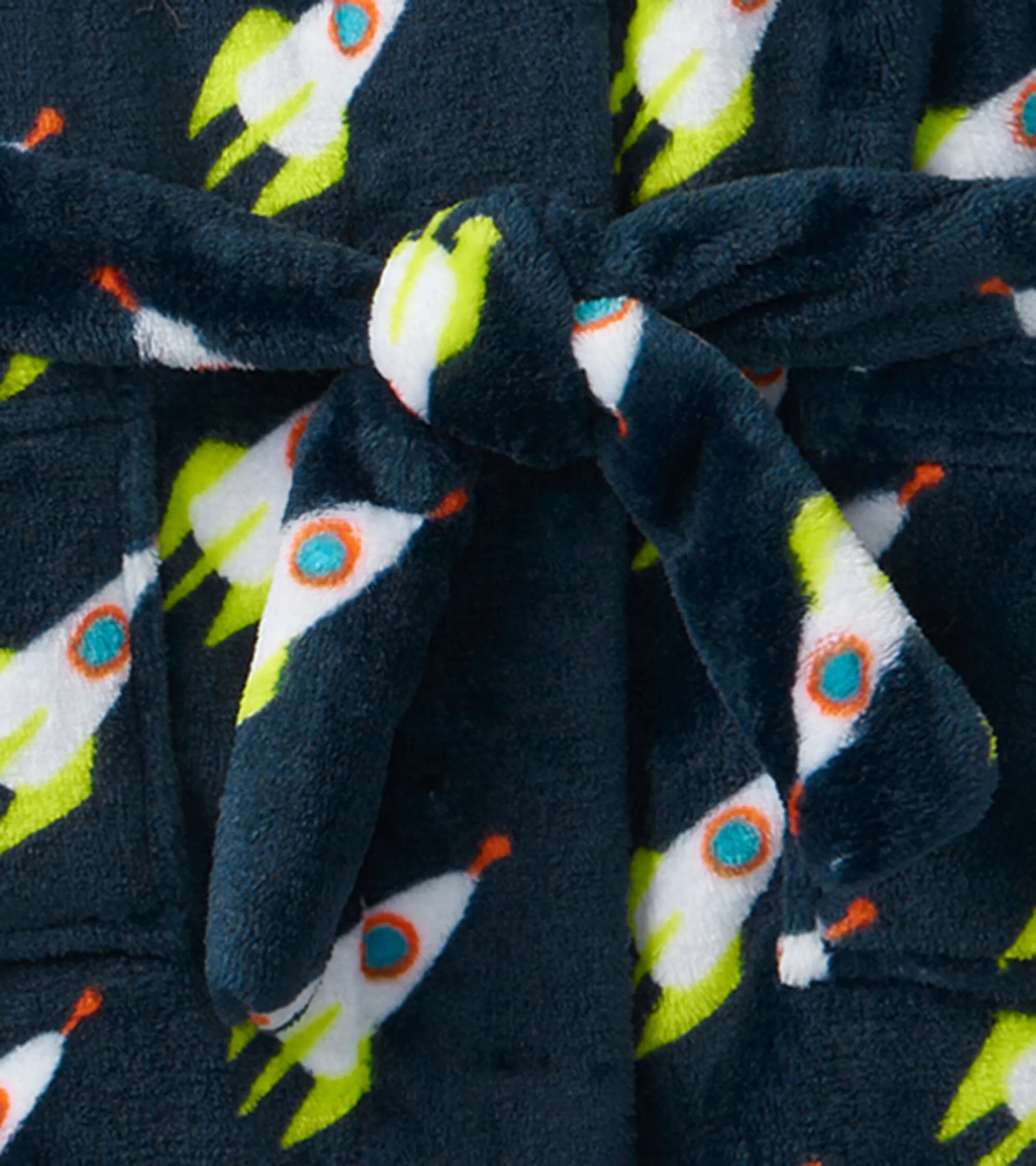 Rocket Man Kids Fleece Robe
