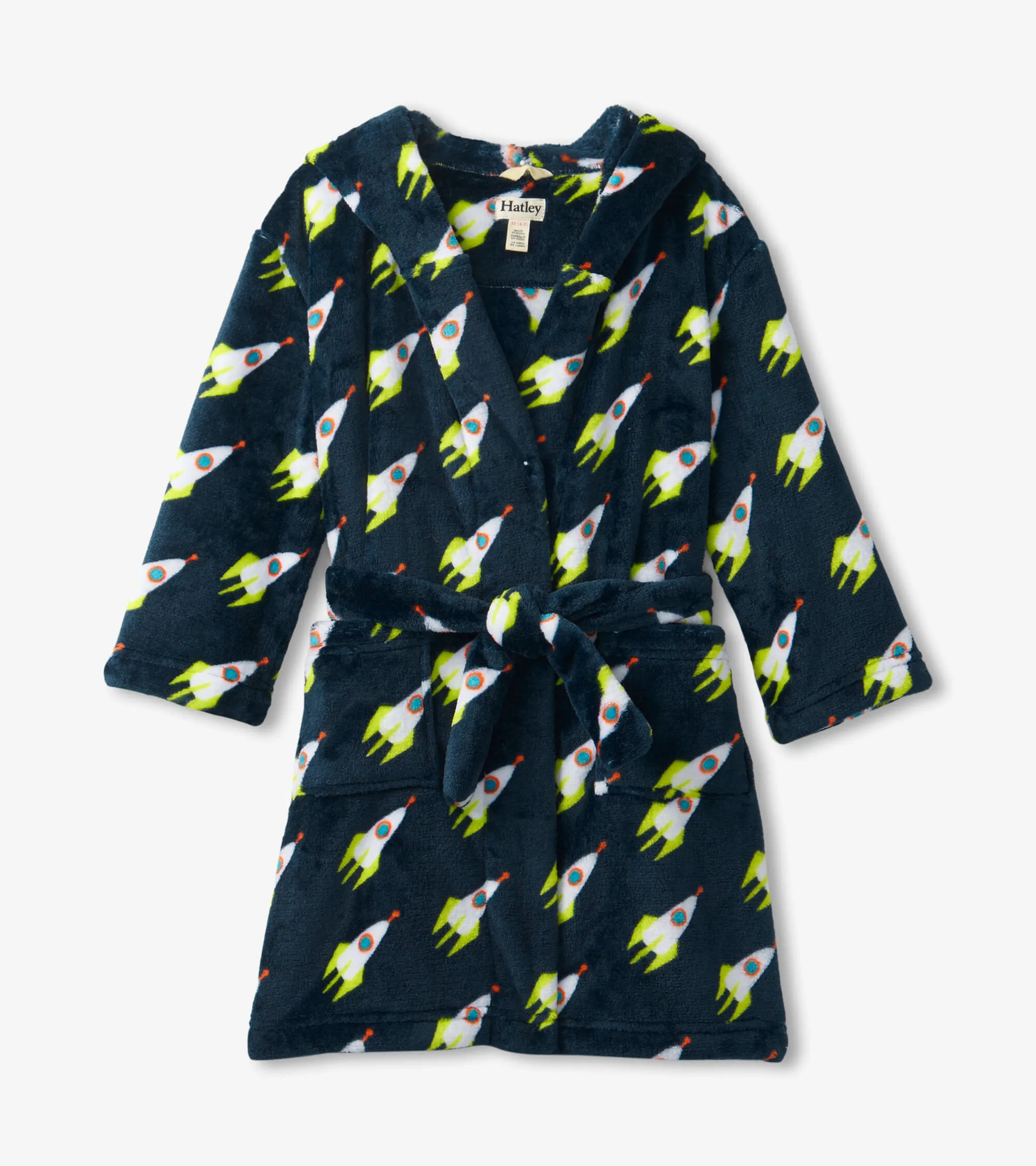 Rocket Man Kids Fleece Robe