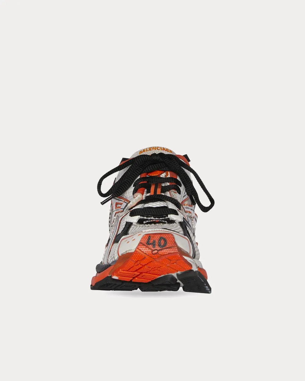 Runner Year Of The Tiger Mesh & Nylon White / Orange / Black Low Top Sneakers