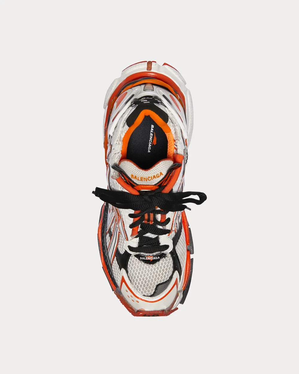 Runner Year Of The Tiger Mesh & Nylon White / Orange / Black Low Top Sneakers