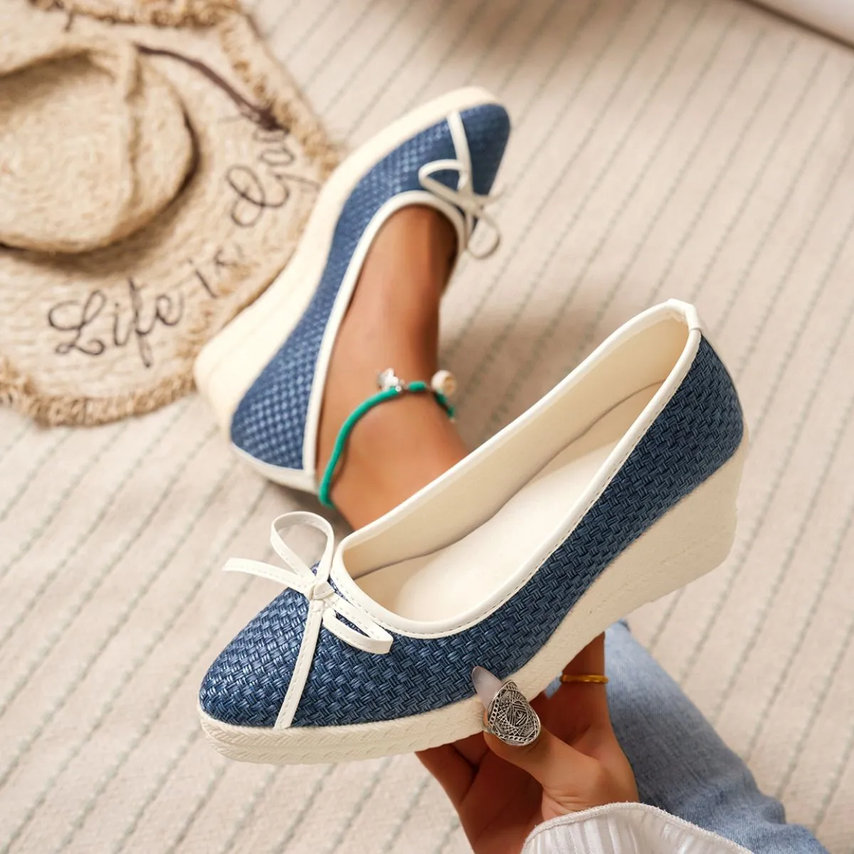 Sadie Wedge Sandals