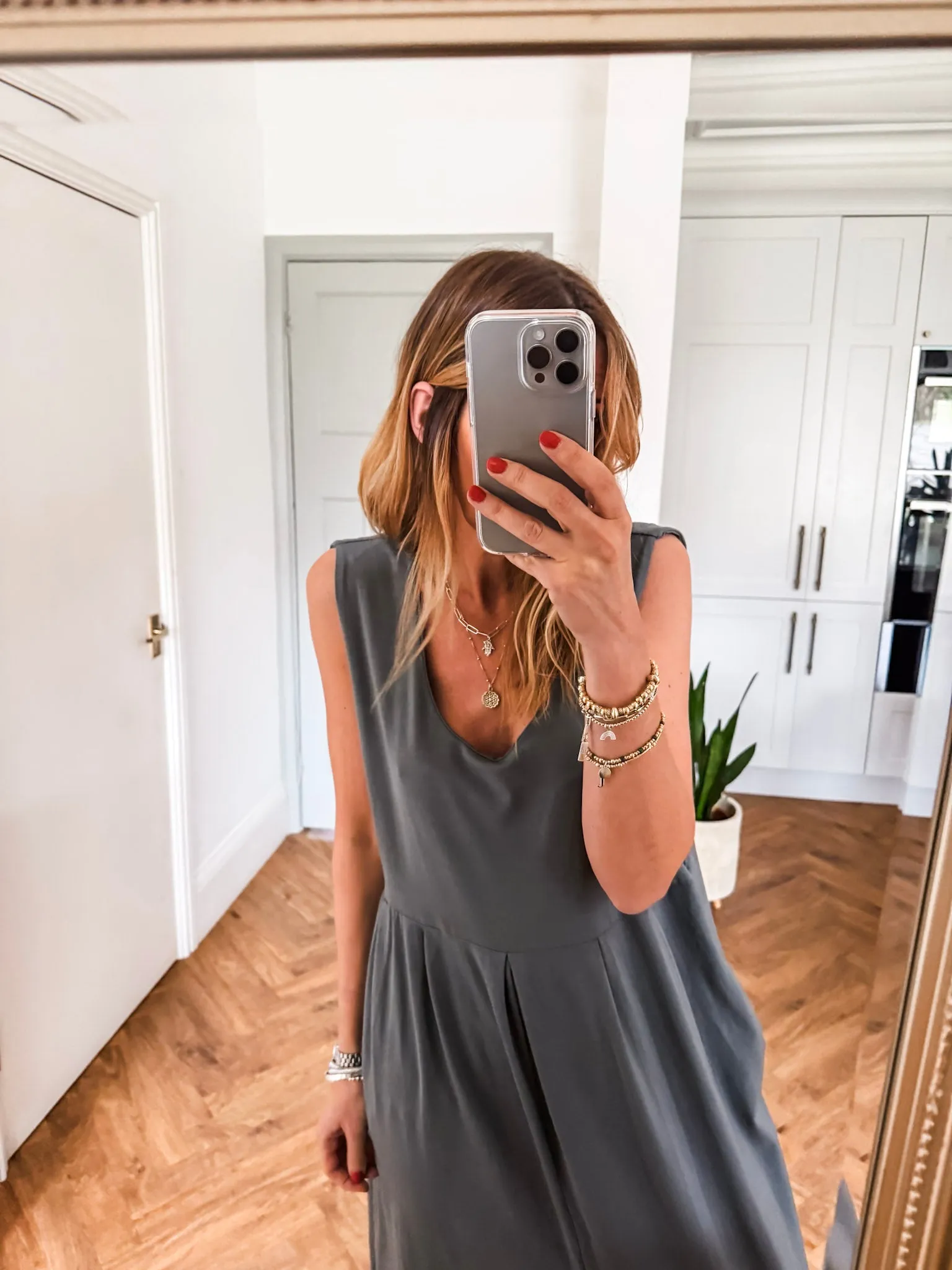 Scoop Neck Jersey Jumpsuit