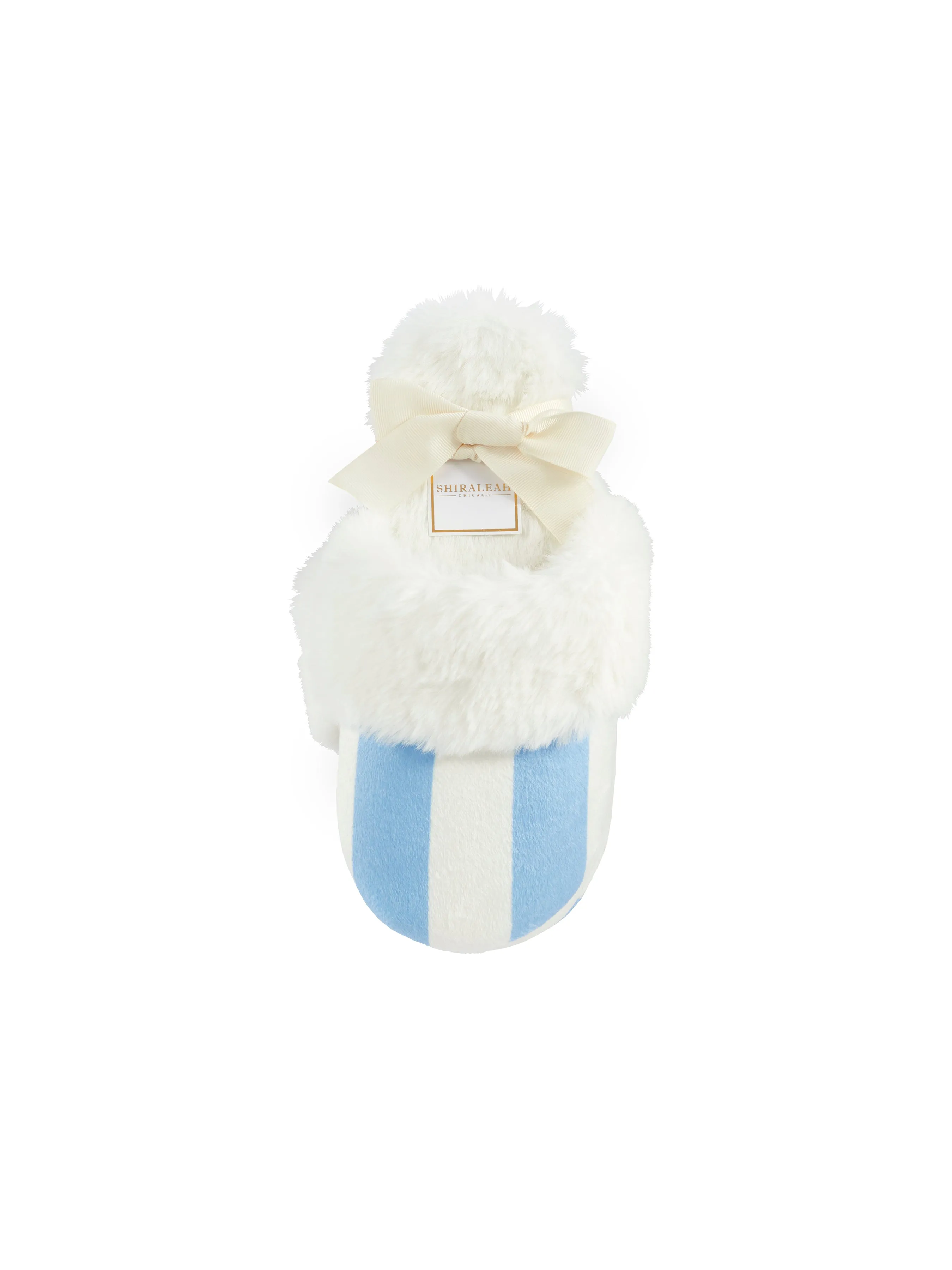Shiraleah Helena Stripe Slippers, Sky