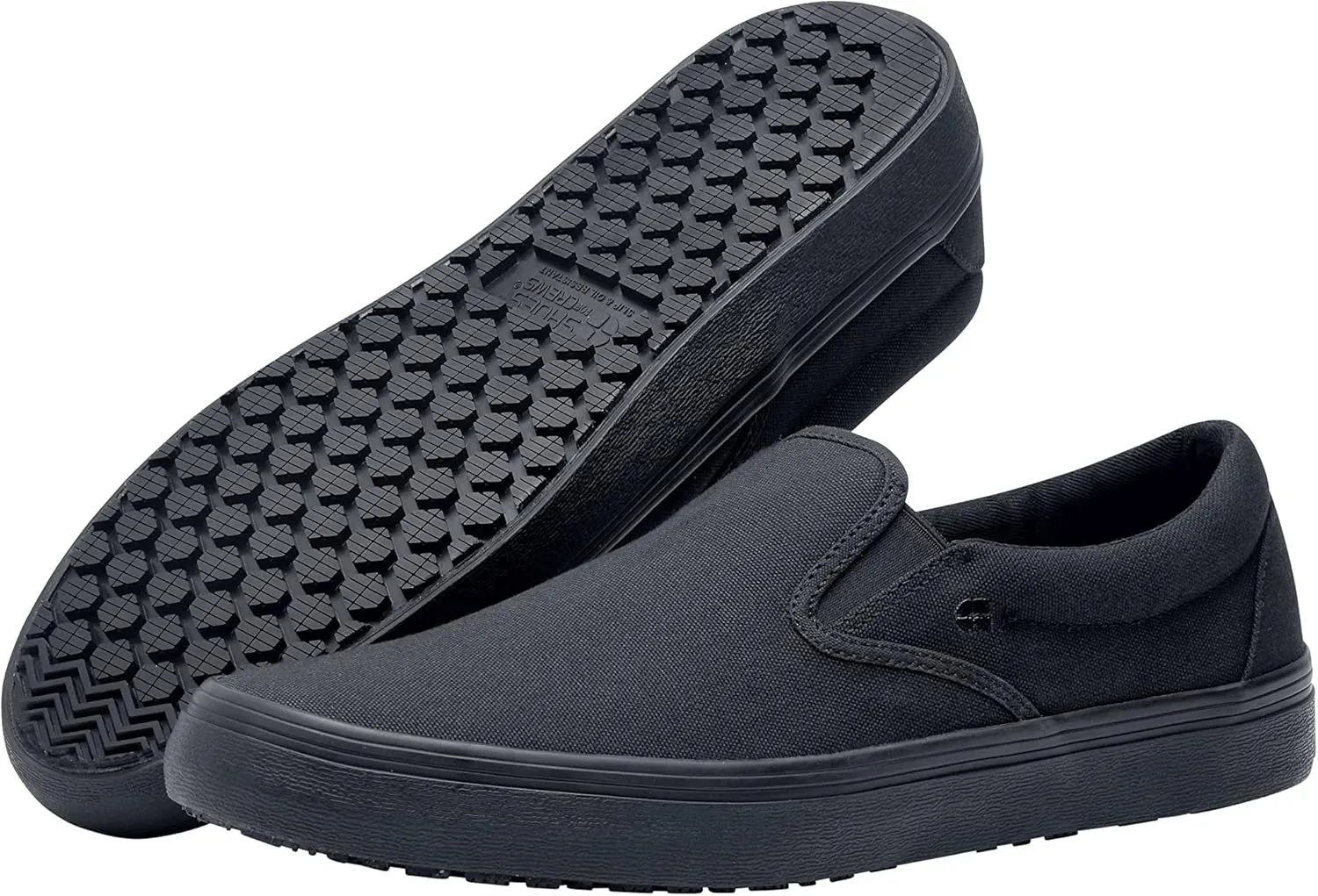 Shoes for Crews Merlin, Slip-On, Men's, Women's, Unisex, Slip Resistant Work Shoes