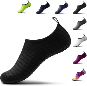 SIMARI Water Shoes for Women Men Swim Aqua Socks Beach Pool Essentials Barefoot Surf River Boat Kayak Sea Yoga Sand Exercise Sport Accessories Breathable Quick-Dry Adult Youth Kid Size SWS001