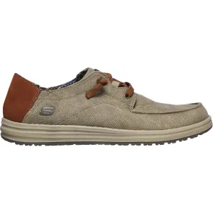 Skechers Mens Melson Planon Trainers  - Taupe