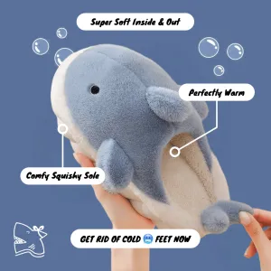 Sleepy Sharky™ Super Soft Shark Slippers