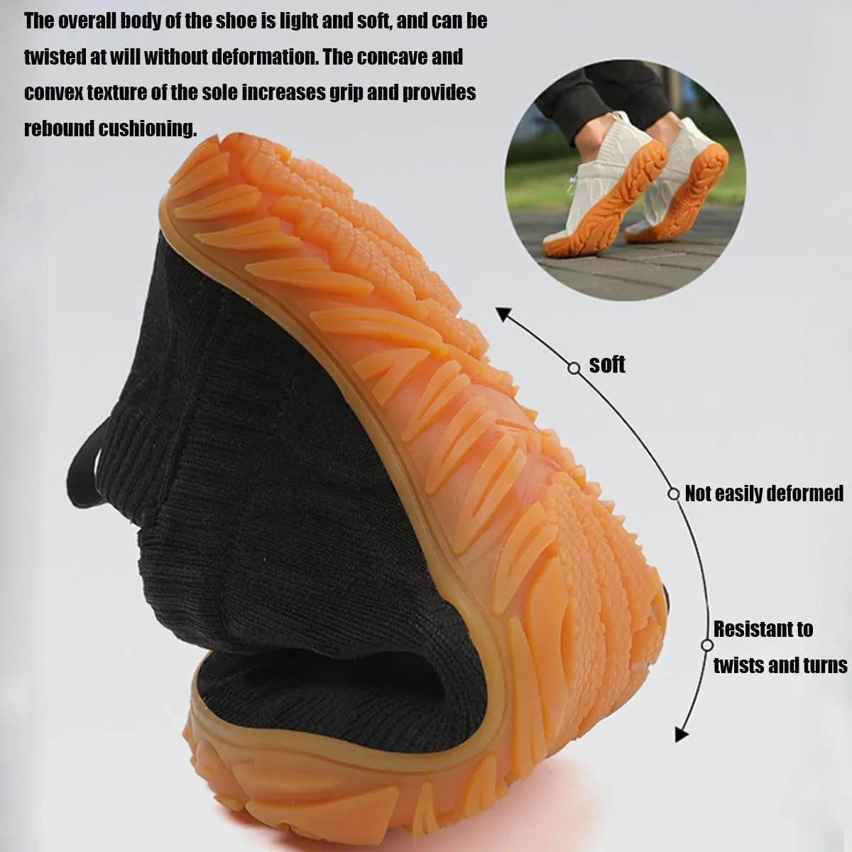 Slip On Barefoot Shoe, Quick-Dry Comfortable Outdoor Running Sneakers, Minimalist Walking Shoes for Beach Outdoor