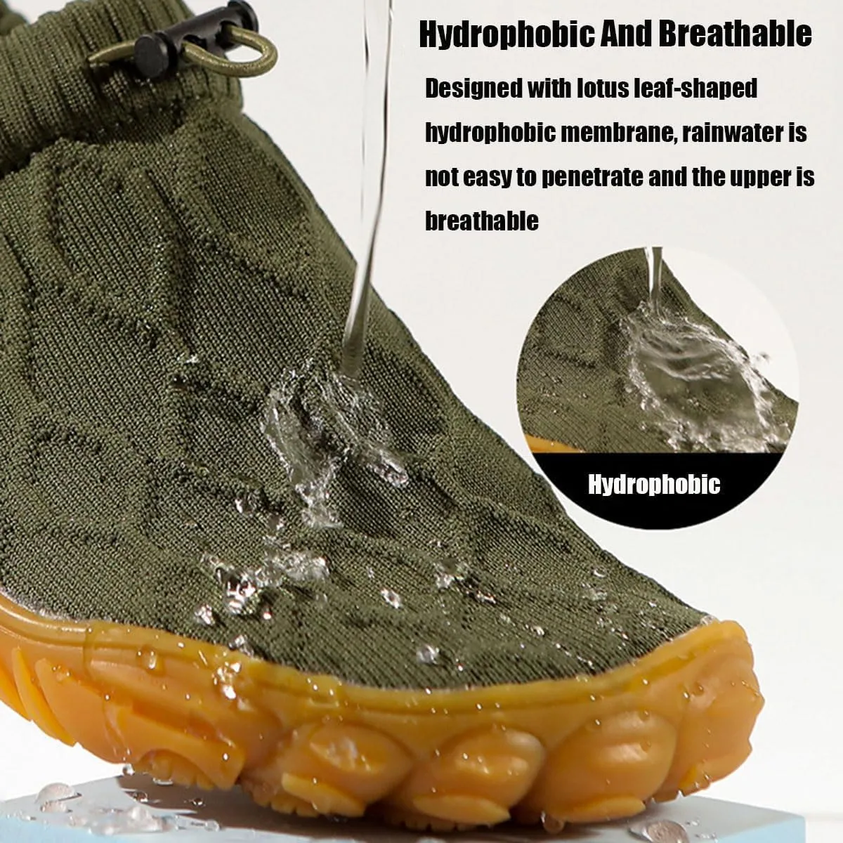 Slip On Barefoot Shoe, Quick-Dry Comfortable Outdoor Running Sneakers, Minimalist Walking Shoes for Beach Outdoor