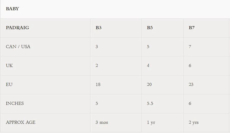Slipper Wool 2-3 Year Padraig🍁