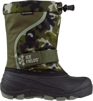 Snowblaster Little and Big Kid High Snow Winter Boots, Warm, Waterproof Shell