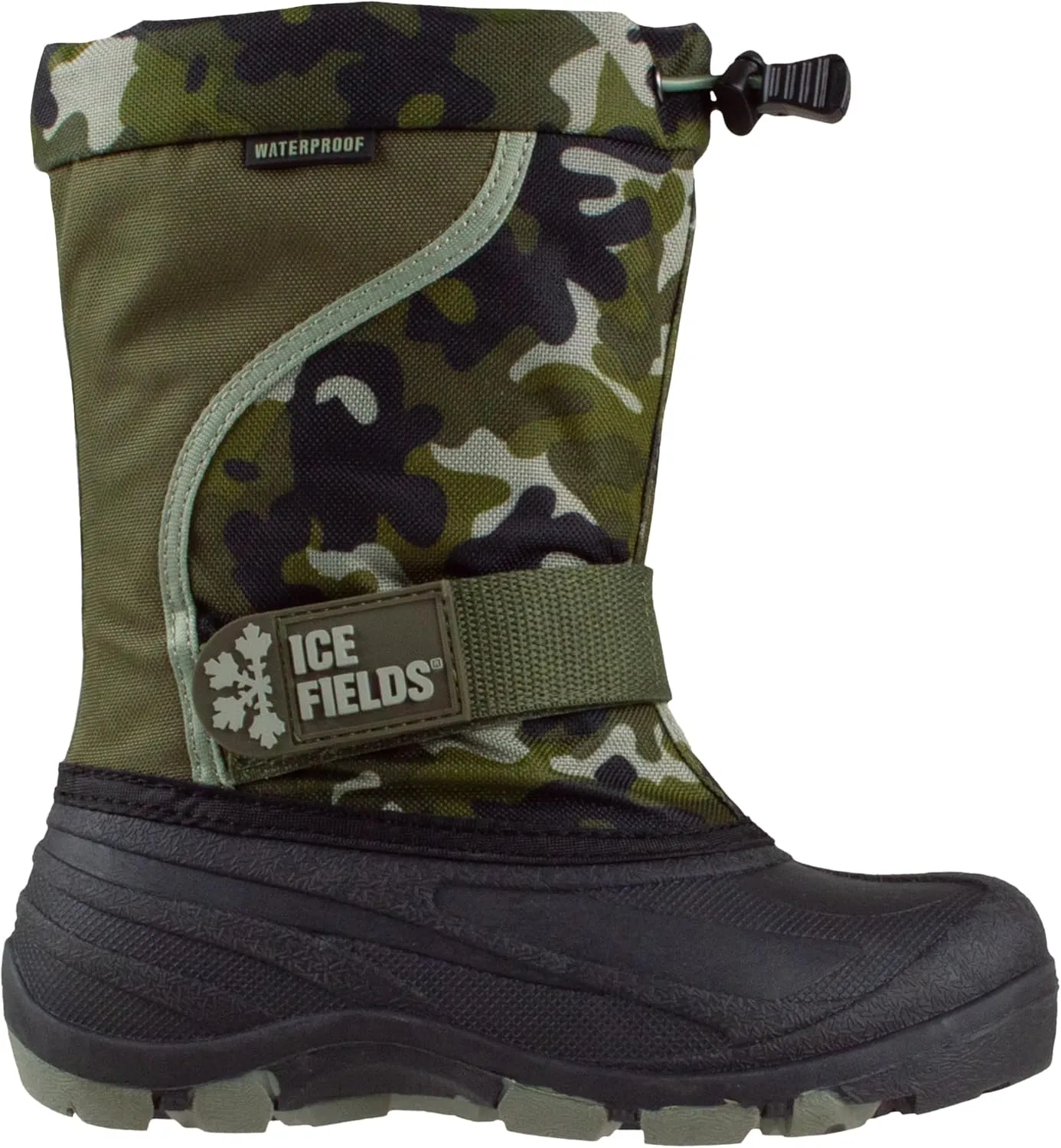 Snowblaster Little and Big Kid High Snow Winter Boots, Warm, Waterproof Shell