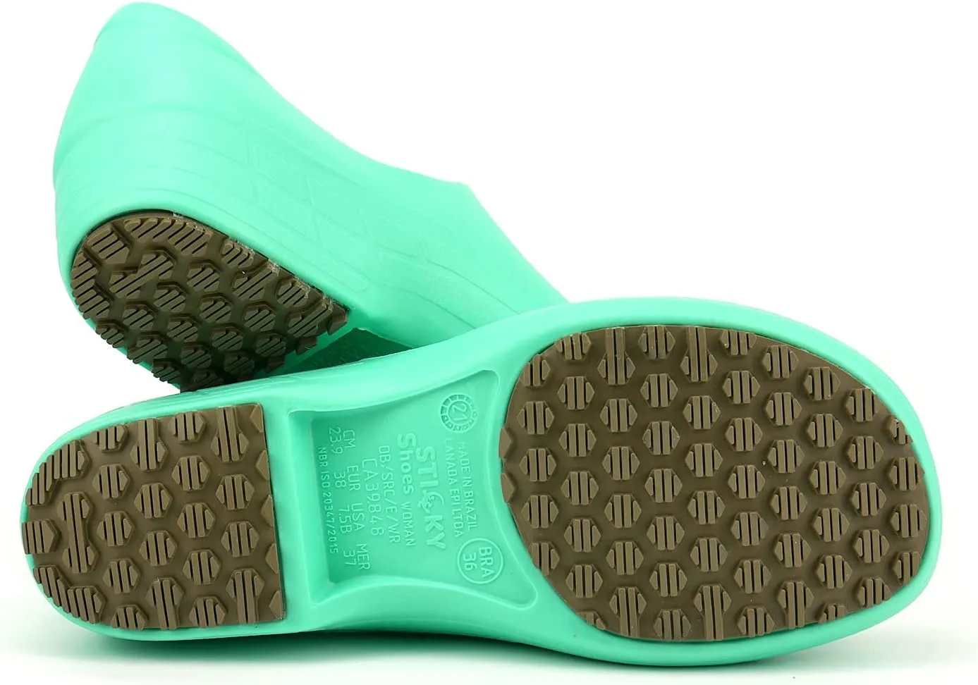 Sticky Nursing Shoes Women - Chefs - Kitchen - Nurses - Clogs for Work - Waterproof Non Slip