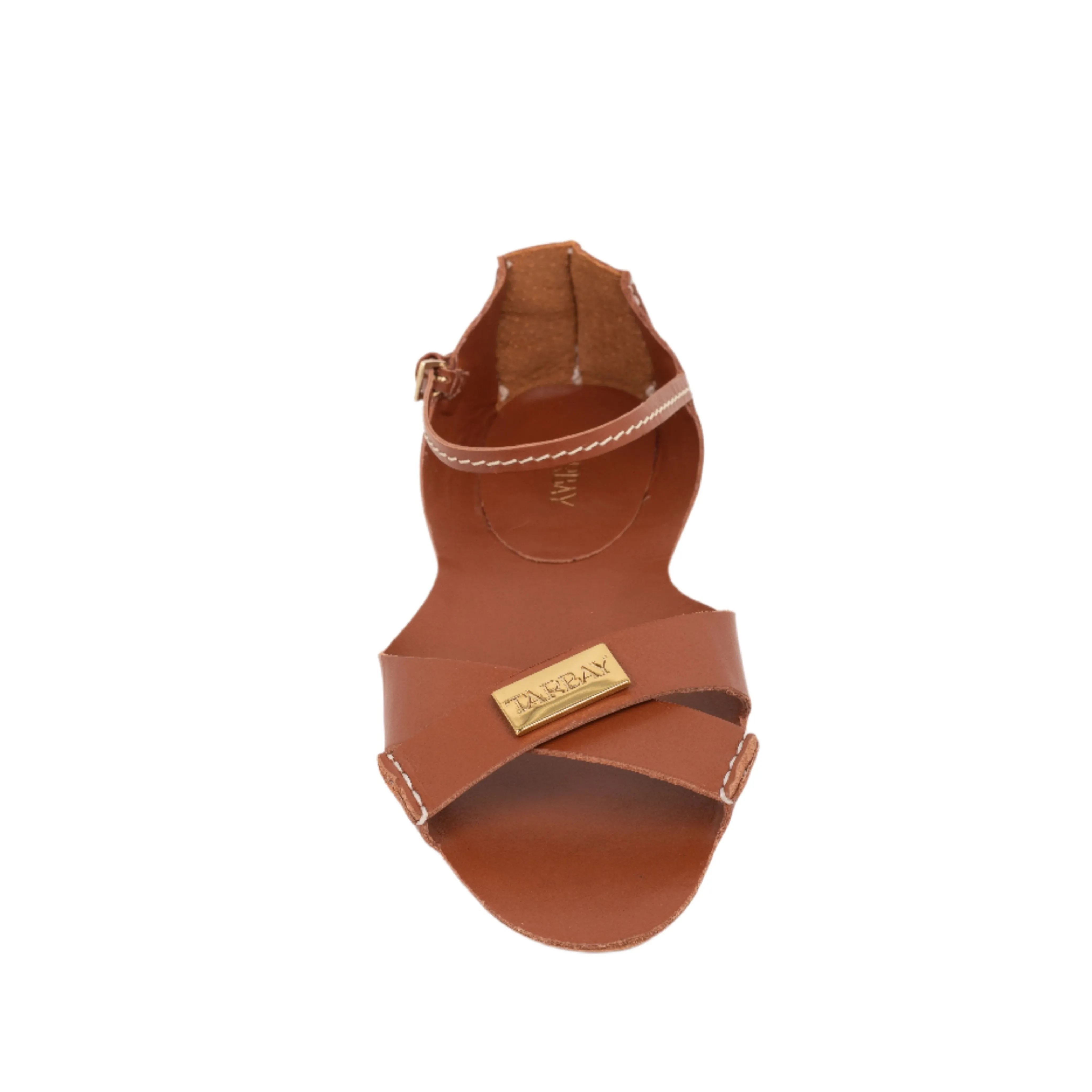 Tajali Leather Sandals - Tan