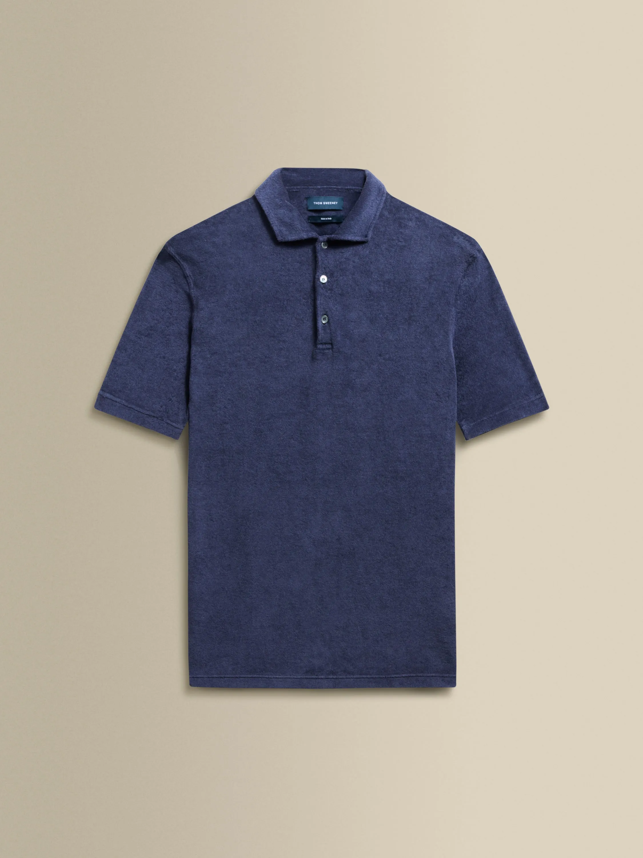 Terry Cotton Polo Shirt
