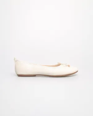 Tomaz NN375 Ladies Bow Flats (White)
