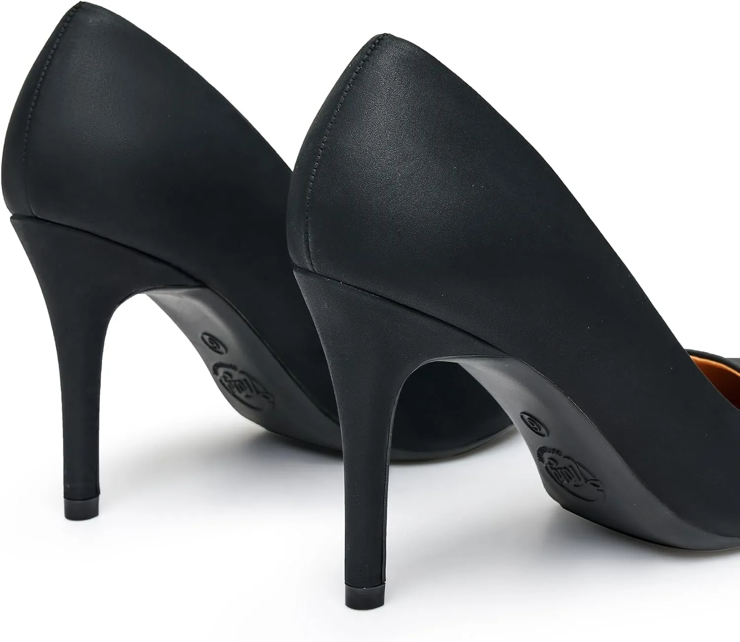 Trary Womens Slingback Pumps, Black Heels Gold Heels Nude Pink Red Heels, Pointed Toe High Heels for Women Sexy Stiletto Heels Buckle Ankle Strap Closed Toe Pumps Office Party Prom Dress Shoes