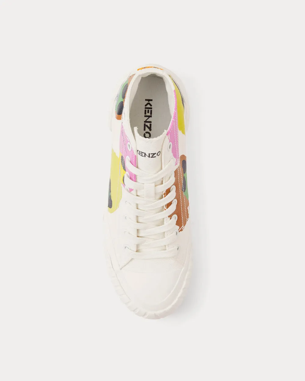 Tribute White High Top Sneakers