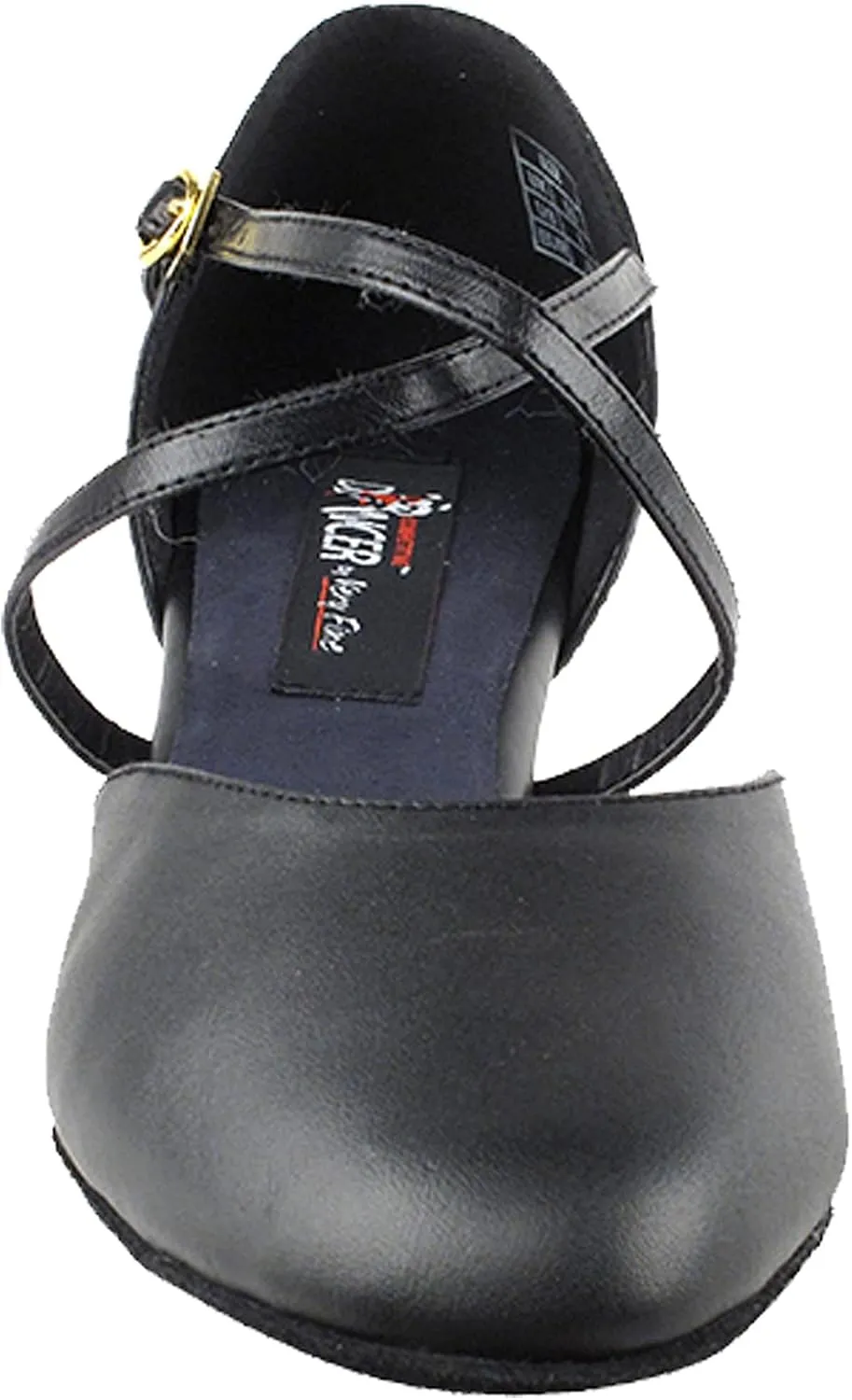 Very Fine Women's Ballroom Dance Shoes Double Sole Coaching Shoes CD1123DBEB Dance Shoes 1.5" [Bundle of 5]