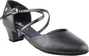 Very Fine Women's Ballroom Dance Shoes Double Sole Coaching Shoes CD1123DBEB Dance Shoes 1.5" [Bundle of 5]