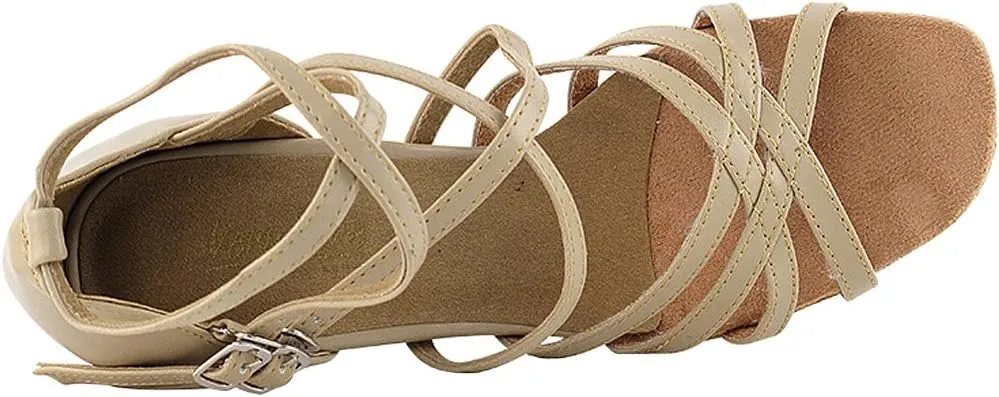 Very Fine Women's Ballroom Dance Shoes Tango Wedding Salsa Shoes 5008EB Comfortable Dance Shoes 2.5"[Bundle of 5]