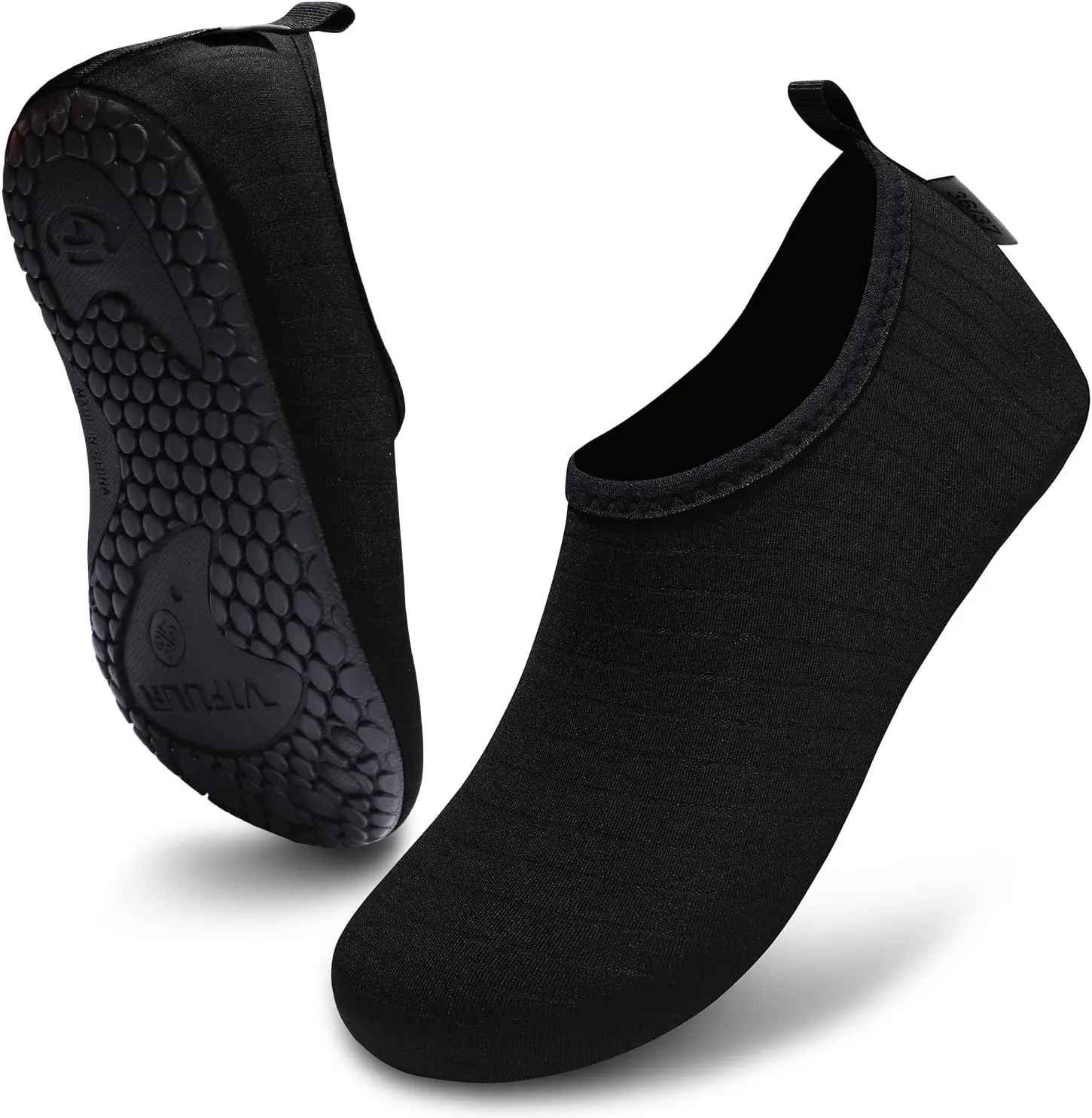 VIFUUR Water Sports Shoes Barefoot Quick-Dry Aqua Yoga Socks Slip-on for Men Women
