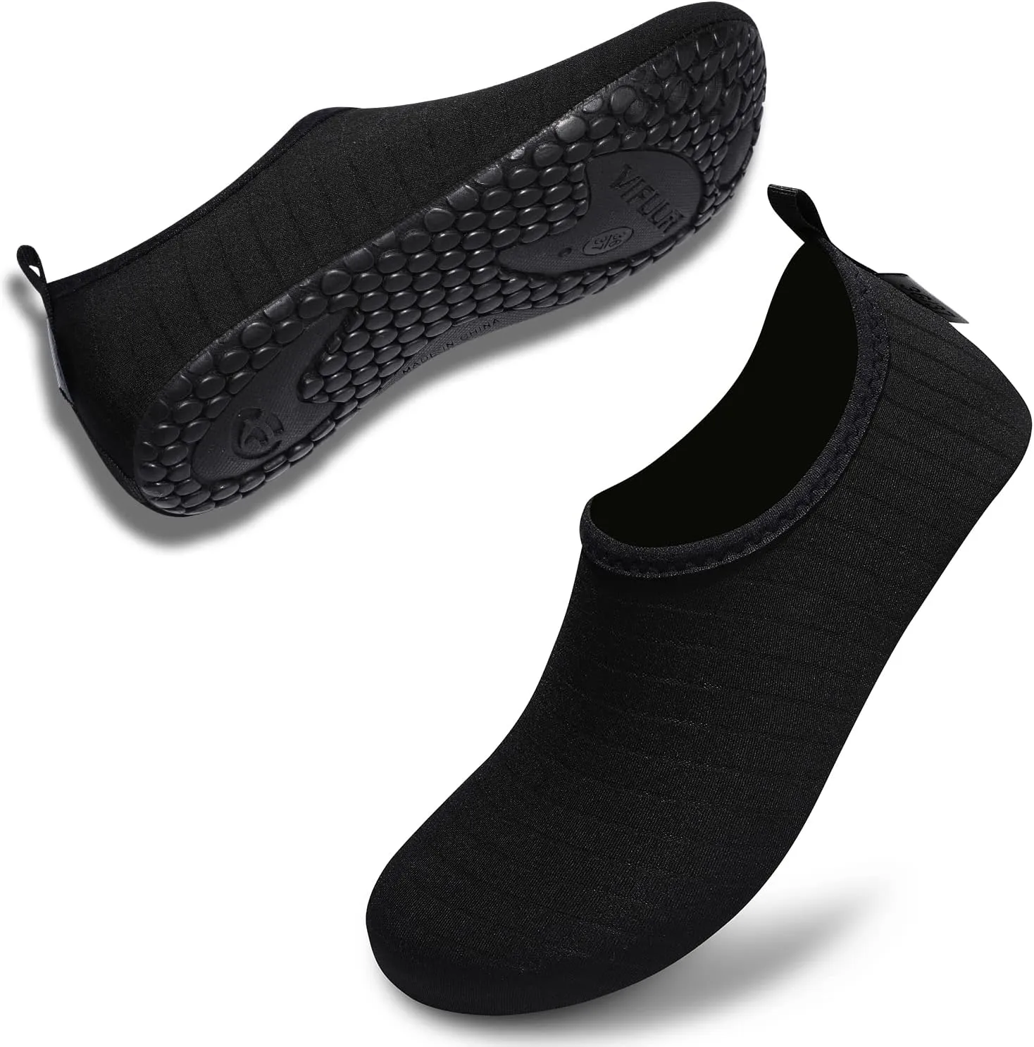 VIFUUR Water Sports Shoes Barefoot Quick-Dry Aqua Yoga Socks Slip-on for Men Women