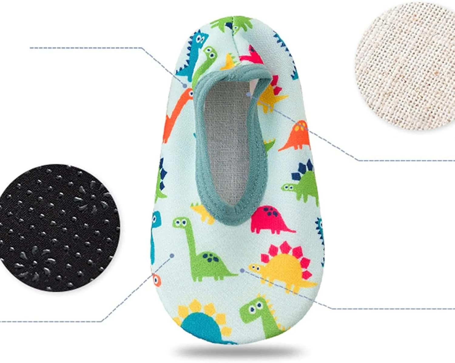 Water Shoes for Kids Girls Boys - Toddler Swim Water Shoes Quick Dry Non-Slip Barefoot Sports Shoes Aqua Socks