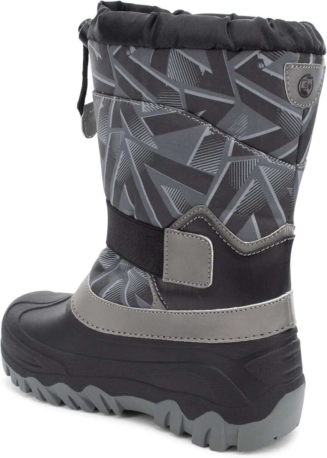 Western Chief Kids Blizzard Youth Snow Boots  Waterproof, Insulated, Warm, & Reflective Winter Boots for Girls & Boys  Cold Weather Snow Boots for Kids