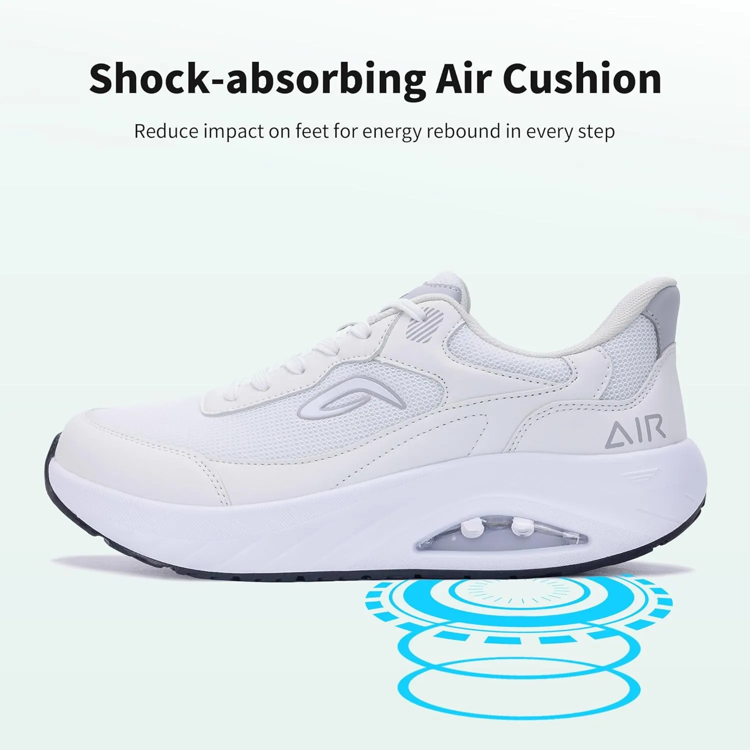 Wide Toe Box Shoes for Men Arch Support Walking Shoes Plantar Fasciitis Orthotic Tennis Sneakers