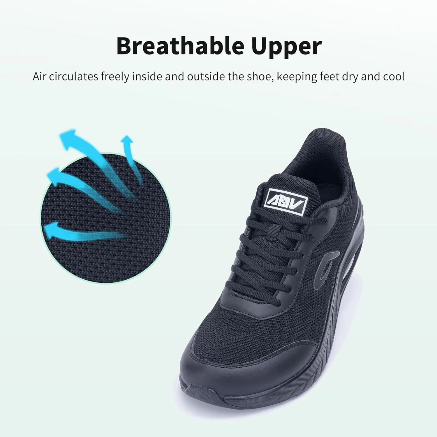 Wide Toe Box Shoes for Men Arch Support Walking Shoes Plantar Fasciitis Orthotic Tennis Sneakers