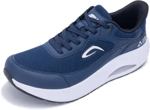 Wide Toe Box Shoes for Men Arch Support Walking Shoes Plantar Fasciitis Orthotic Tennis Sneakers