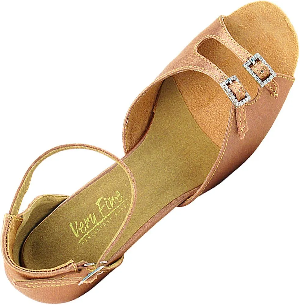Womens Ballroom Dance Shoes Party Salsa Practice Shoes 1620EB Comfortable -Very Fine 1.3" {Bundle of 5}